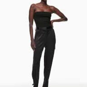 NWT Aritzia Babaton Refined Satin Cargo Pant High-waisted, satin cargo pants S 6